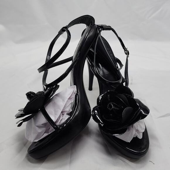 DOLCE & GABBANA BLACK STILETTO BEAUTIFUL PLATFORM PUMPS WOMENS SIZE 40 GUC - Picture 16 of 16